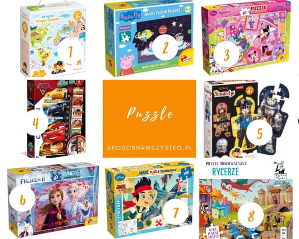 Kolorowa układanka z bajki My Little Pony, stymuluje rozw&oacute;j wyobraźni i cierpliwości dziecka.